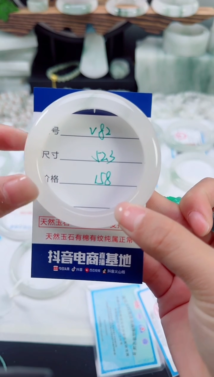 未镶嵌首饰石英质玉（天山翠）82