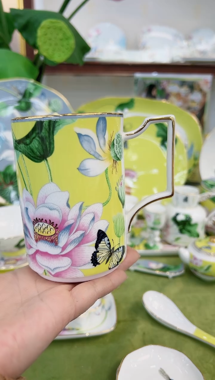 【闪购商品】骨瓷口杯·