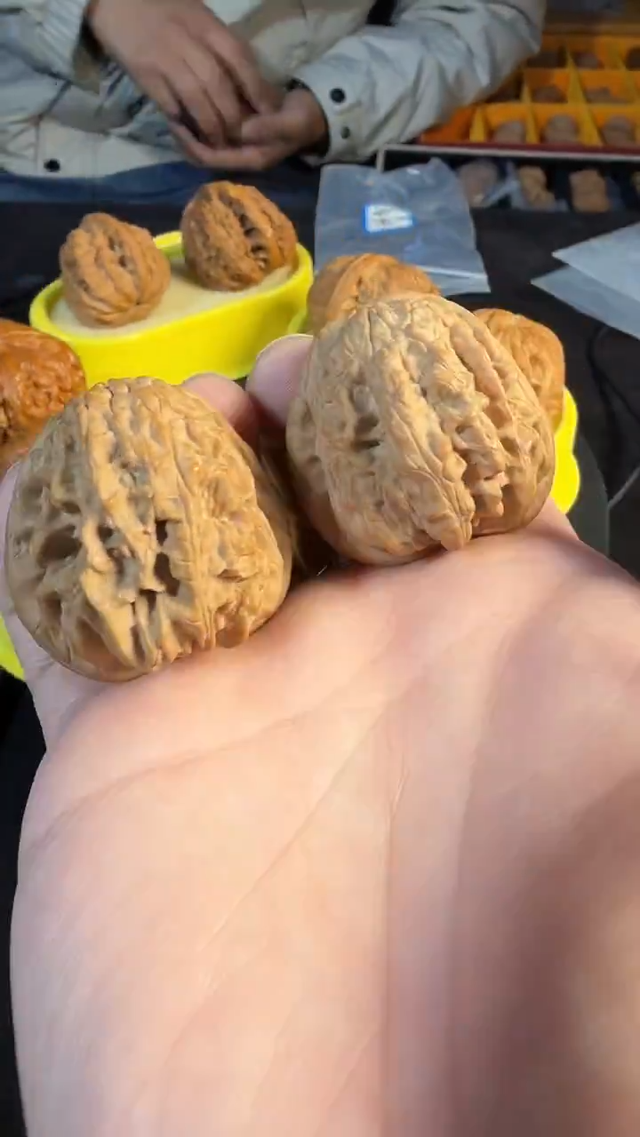 吊坠文玩核桃39尺全品暴雪