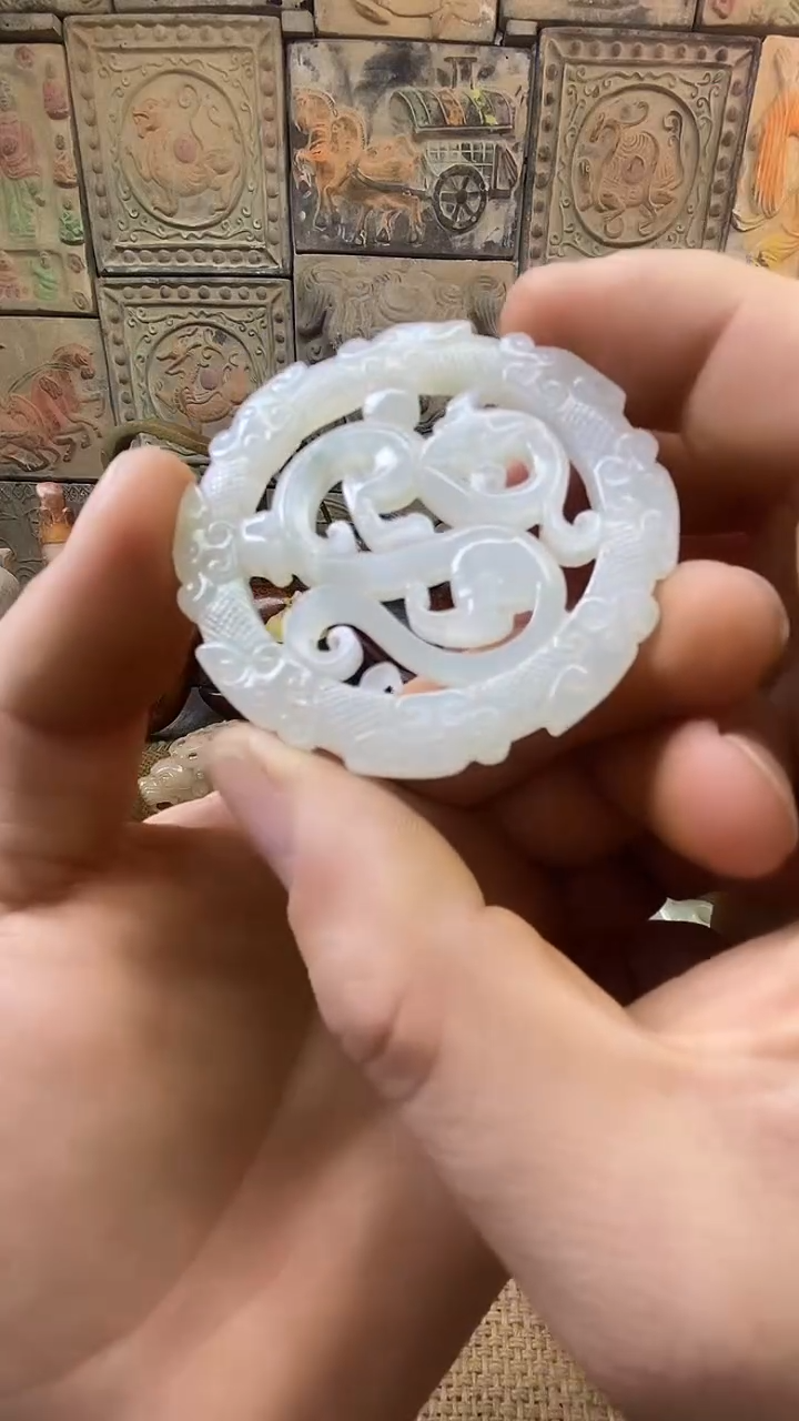 【闪购商品】和田玉（糖玉）挂件未镶嵌1