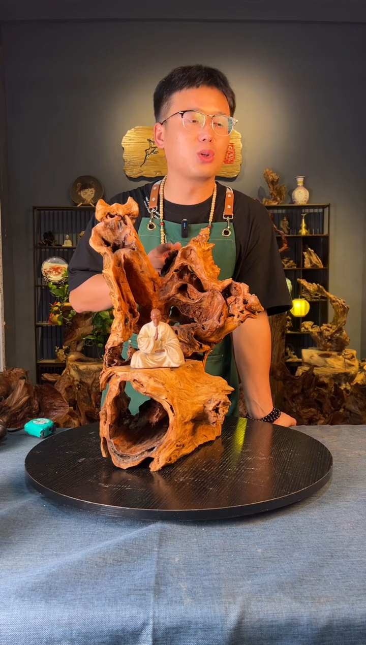 木 卢师傅根艺作品（不包含人物摆件）