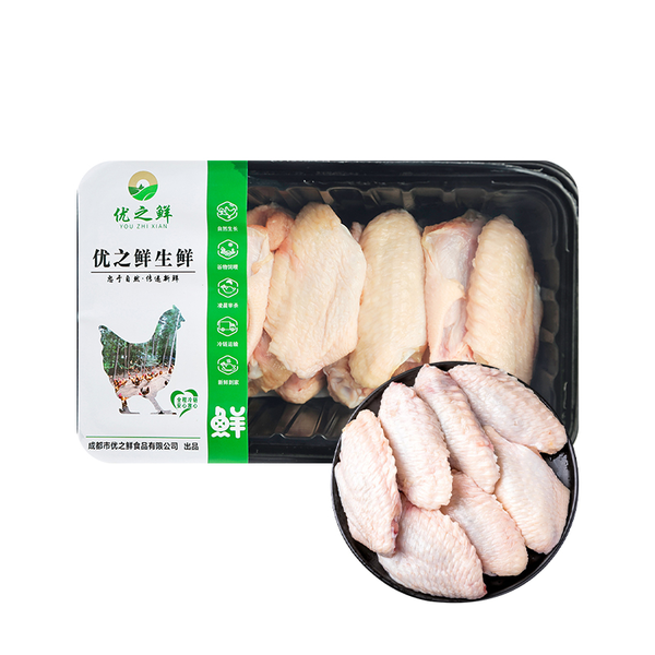 优之鲜鸡中翅 400g