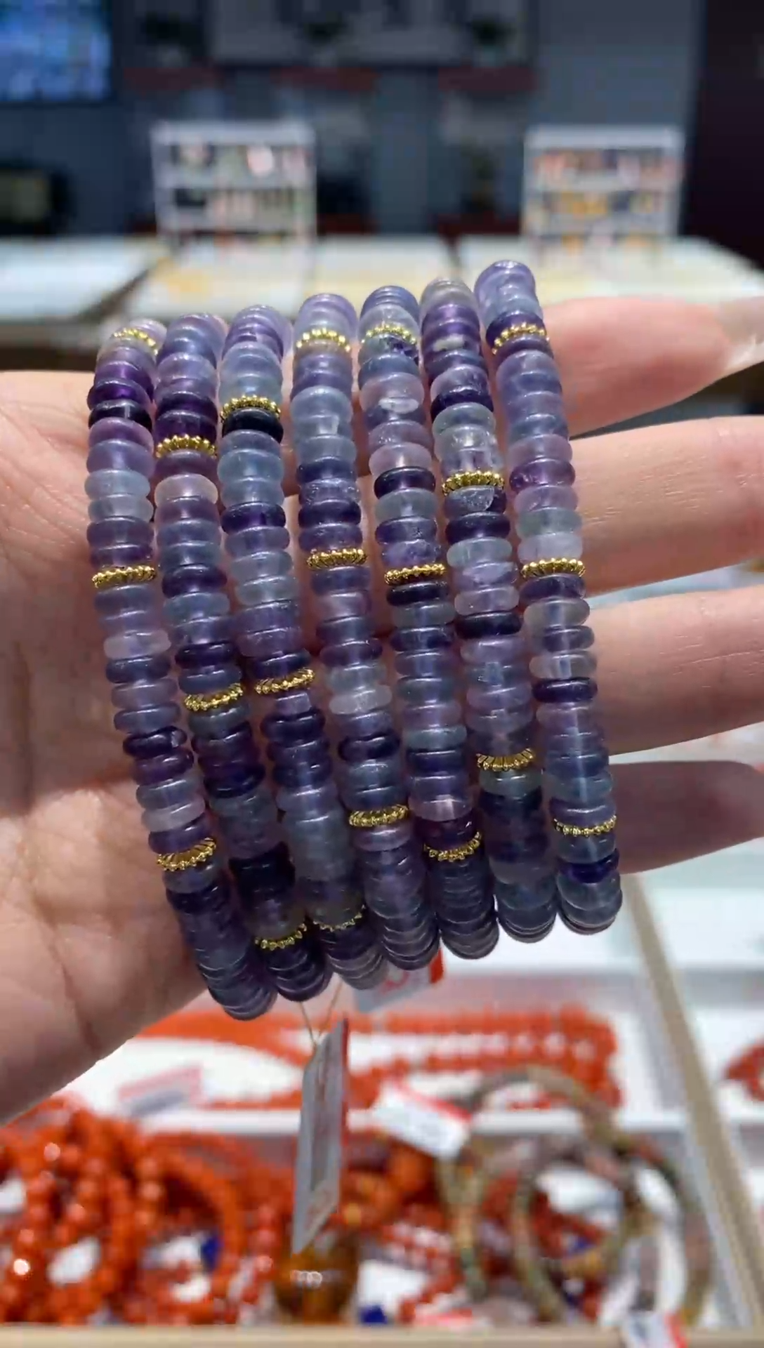 【闪购商品】玛瑙/玉髓手串未镶嵌手串（多样式发其一）