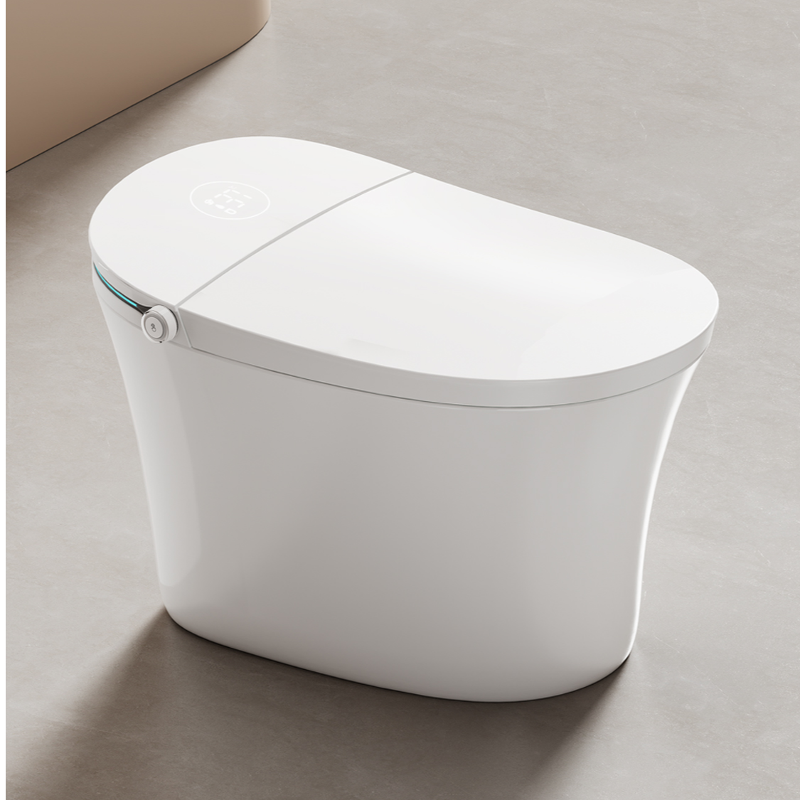 惠达全智能顶配马桶数显脚感泡沫盾零压智能马桶ET99