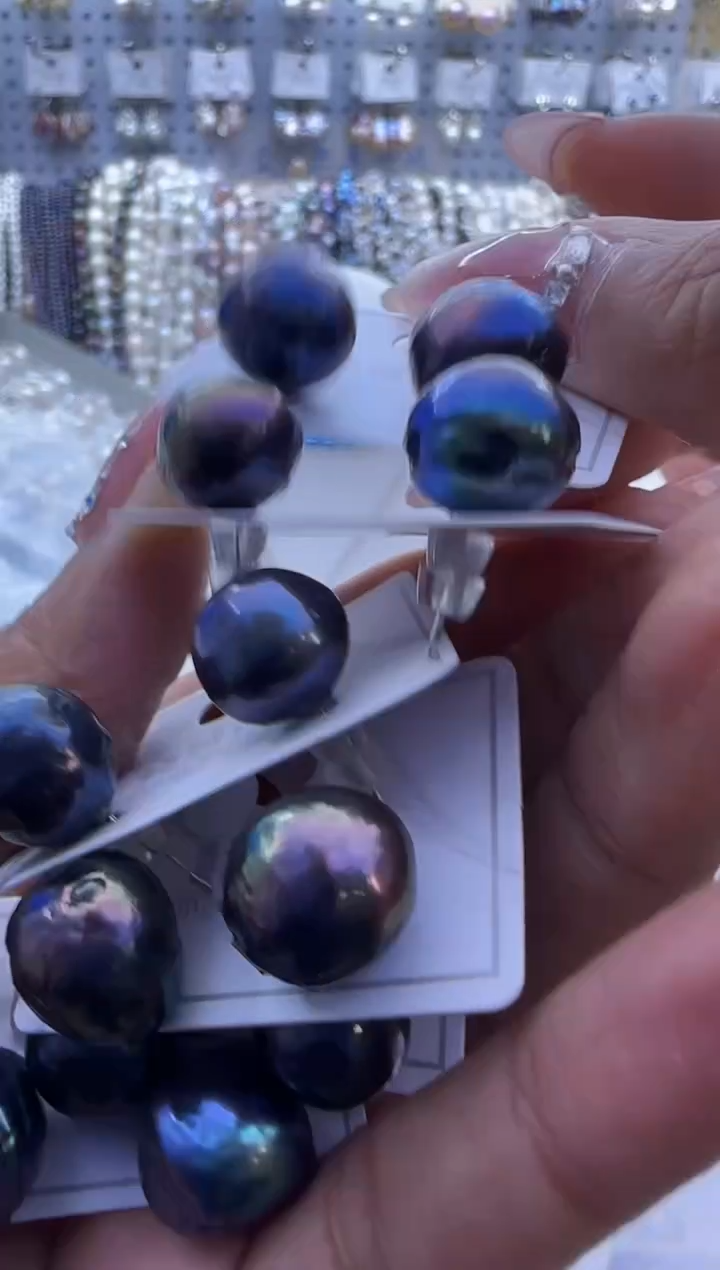 【闪购商品】淡水珍珠耳饰银S925镶嵌759多样性发货  发其一