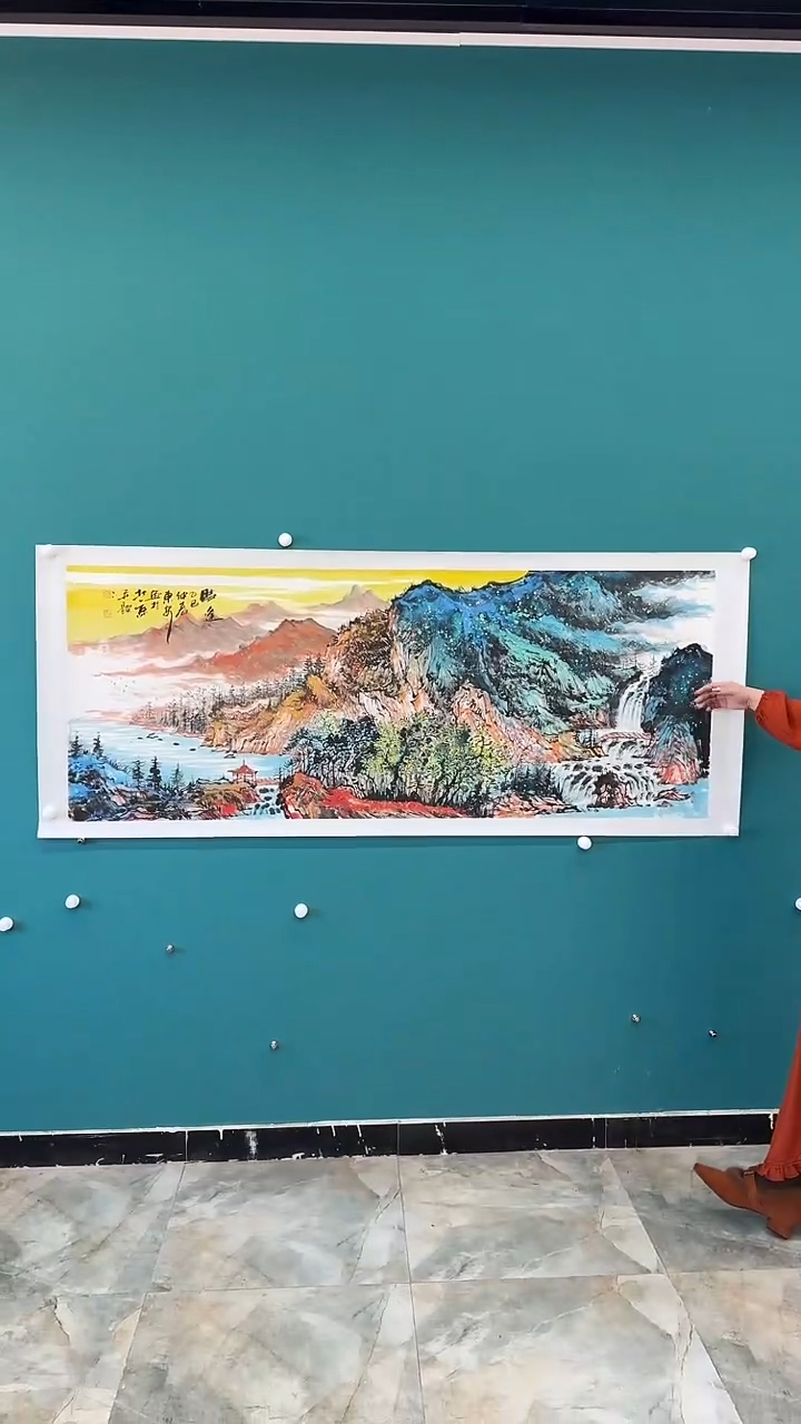 【闪购商品】绘画梁东安手绘国画