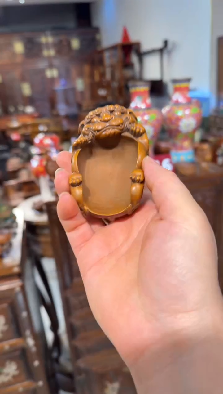 木黄杨木福狮98.88888