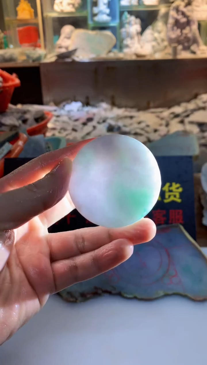 颈饰未镶嵌翡翠0朗0翡翠珠宝11