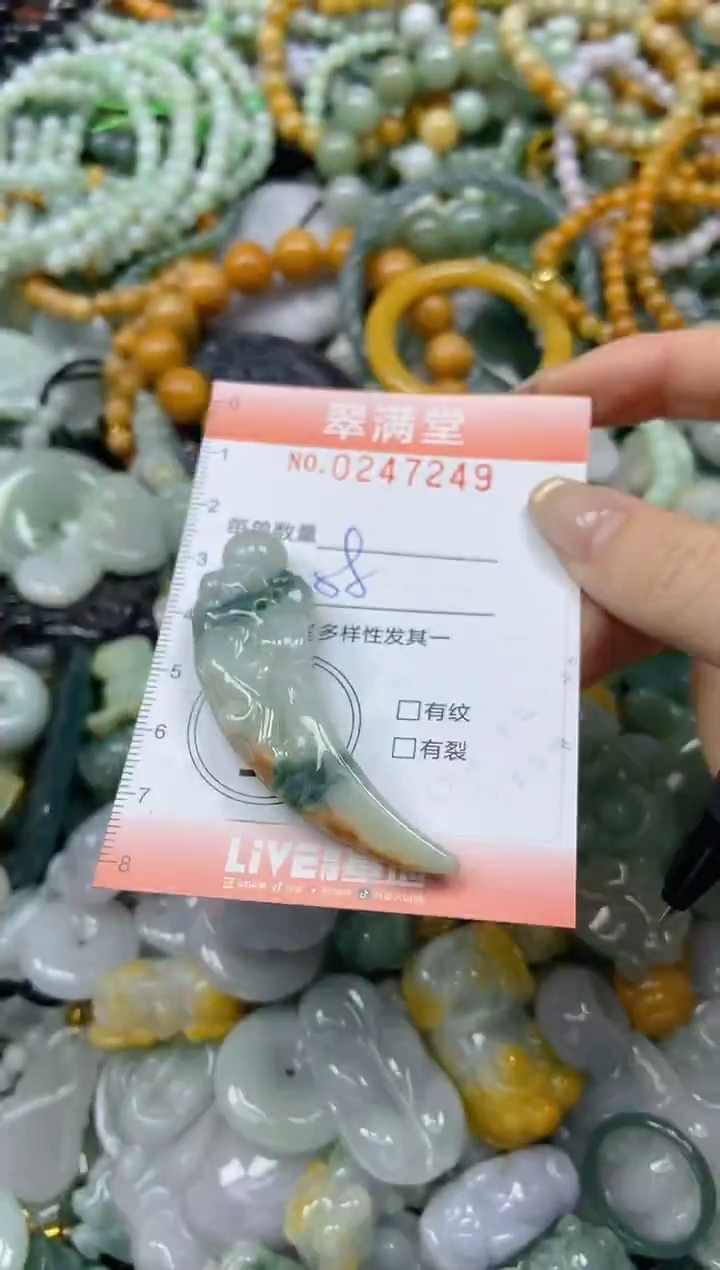 未镶嵌挂件翡翠闪购0247249