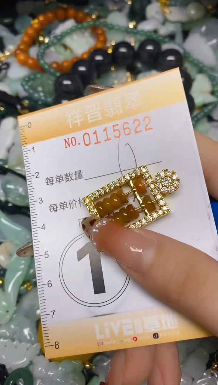 【闪购商品】翡翠颈饰未镶嵌闪购0115622多样性发其一