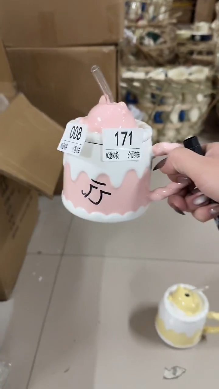 陶瓷手柄款微瑕四单包邮171