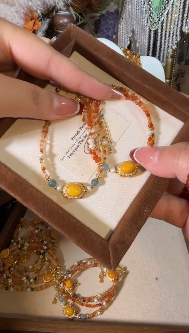 手链蜜蜡未镶嵌032