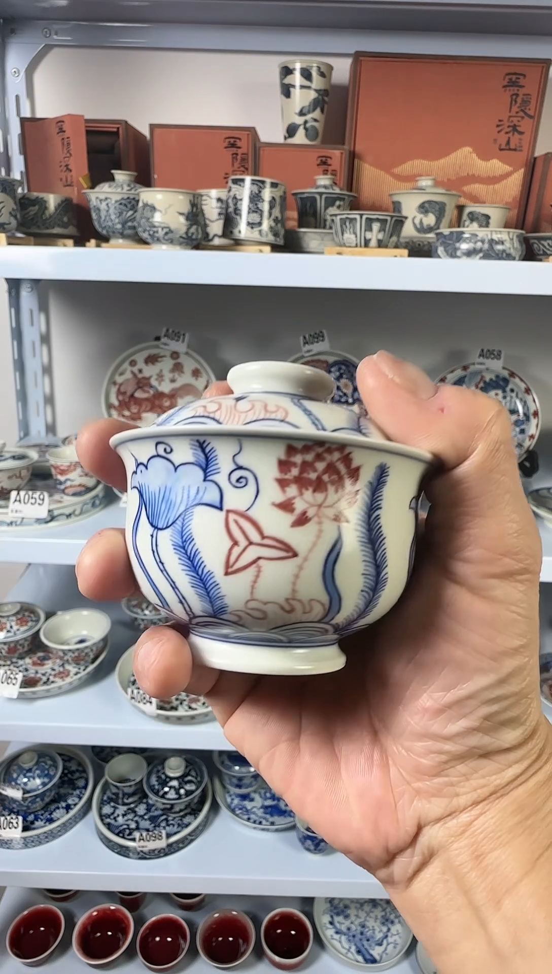【闪购商品】景德镇手工手绘陶瓷茶具
