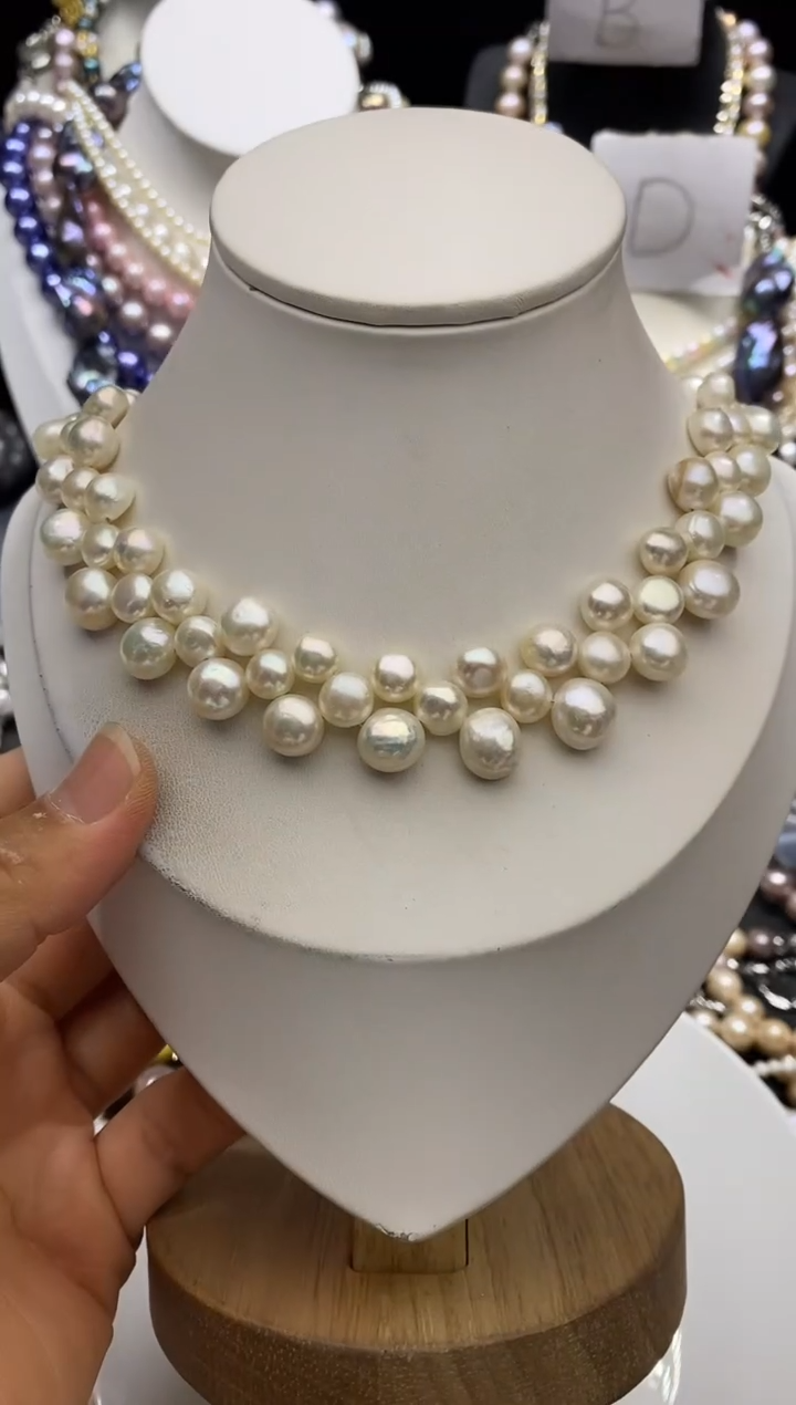 淡水珍珠未镶嵌颈饰多人