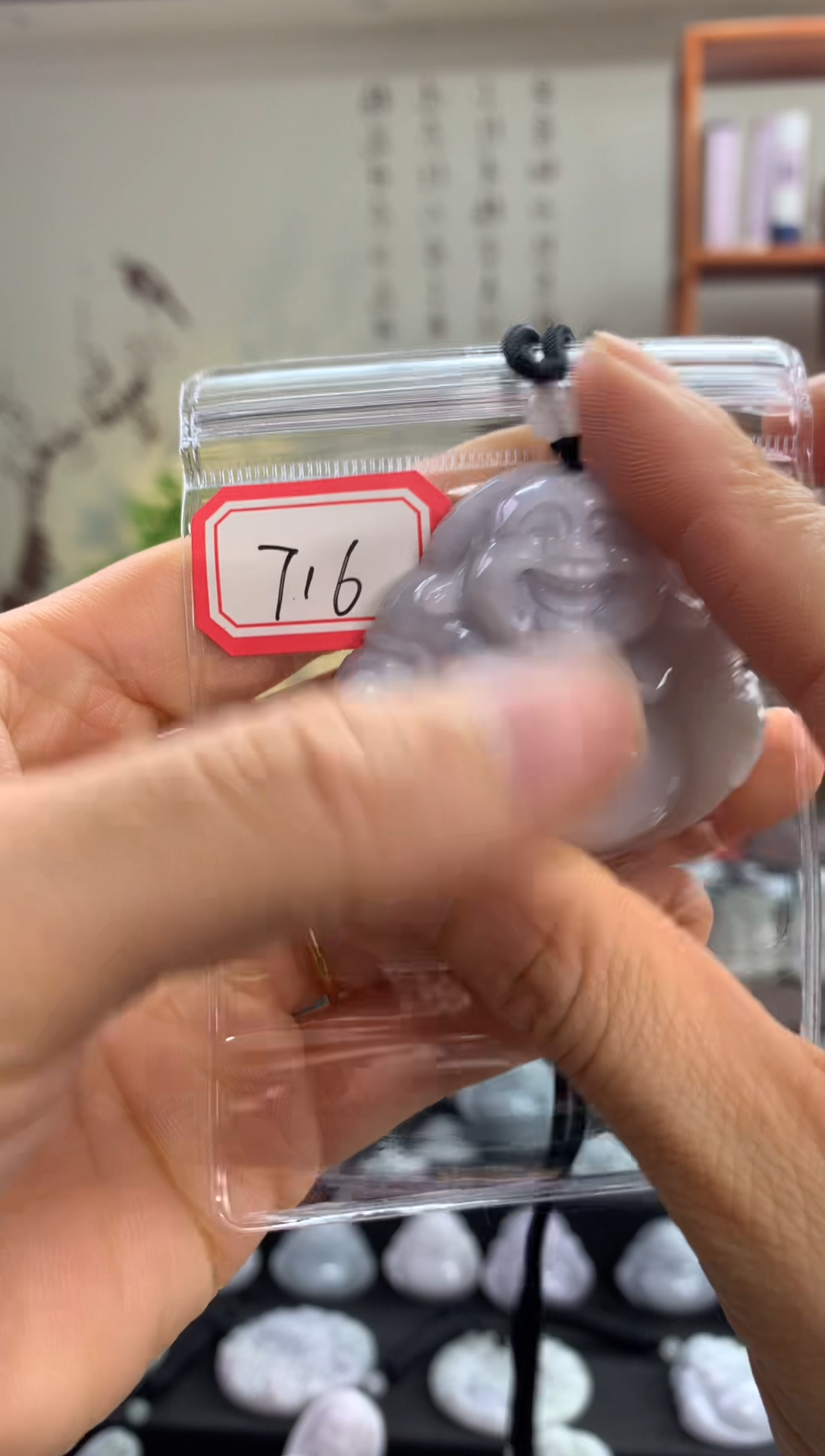 【闪购商品】翡翠颈饰未镶嵌佛公716