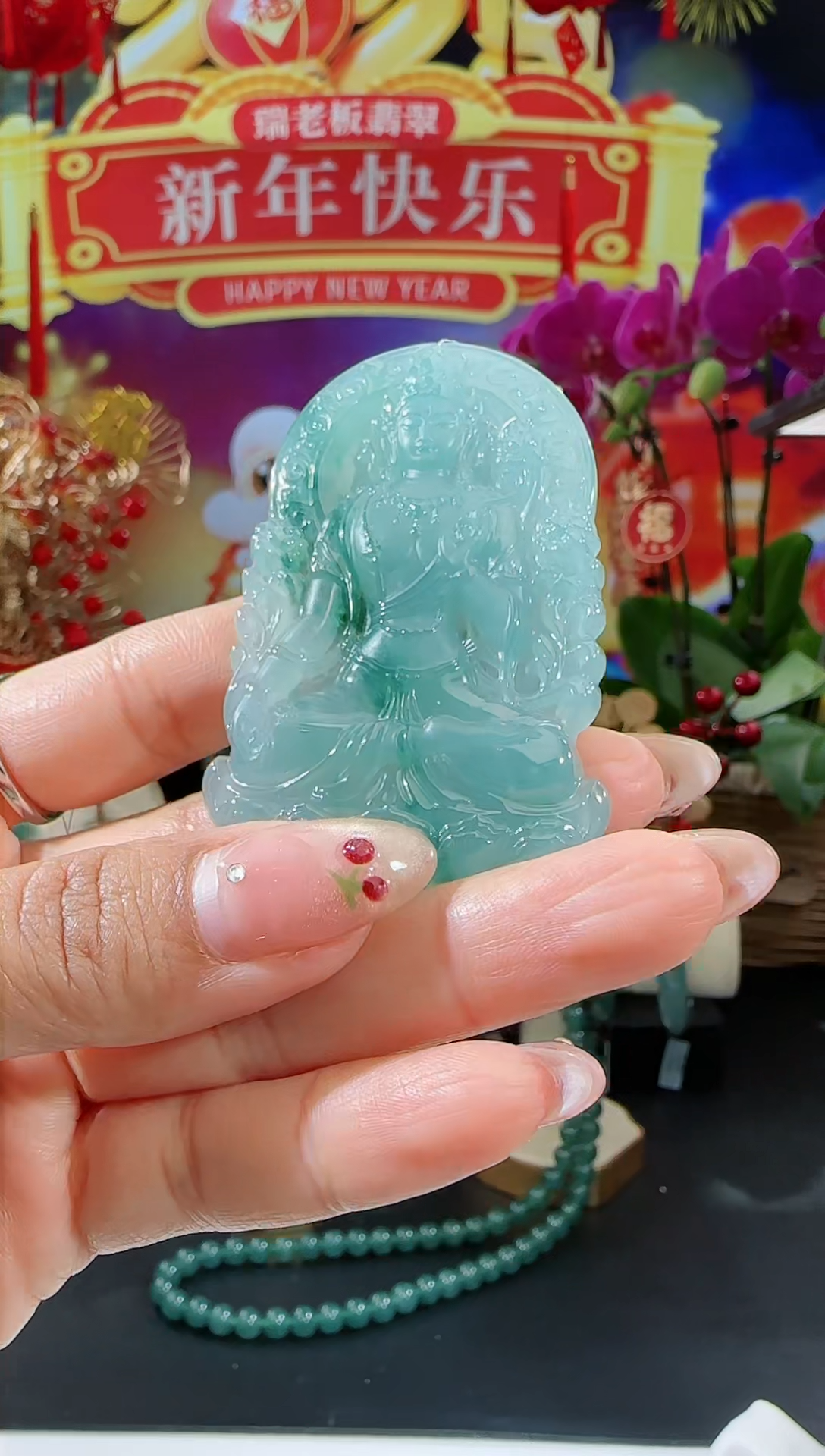 【闪购商品】翡翠吊坠(不含链)未镶嵌度母