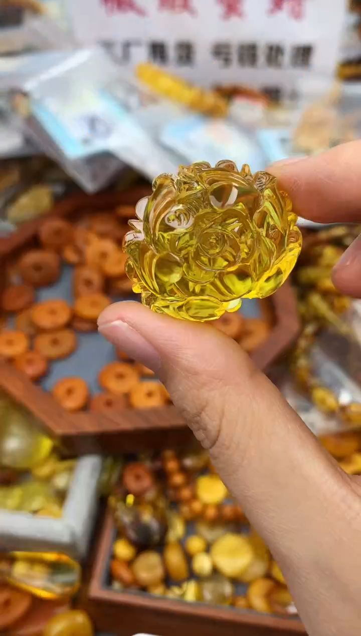 【闪购商品】琥珀珠宝奇石未镶嵌239
