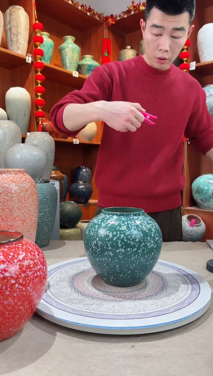 【闪购商品】瓶陶瓷花瓶 无花 微瑕a559  