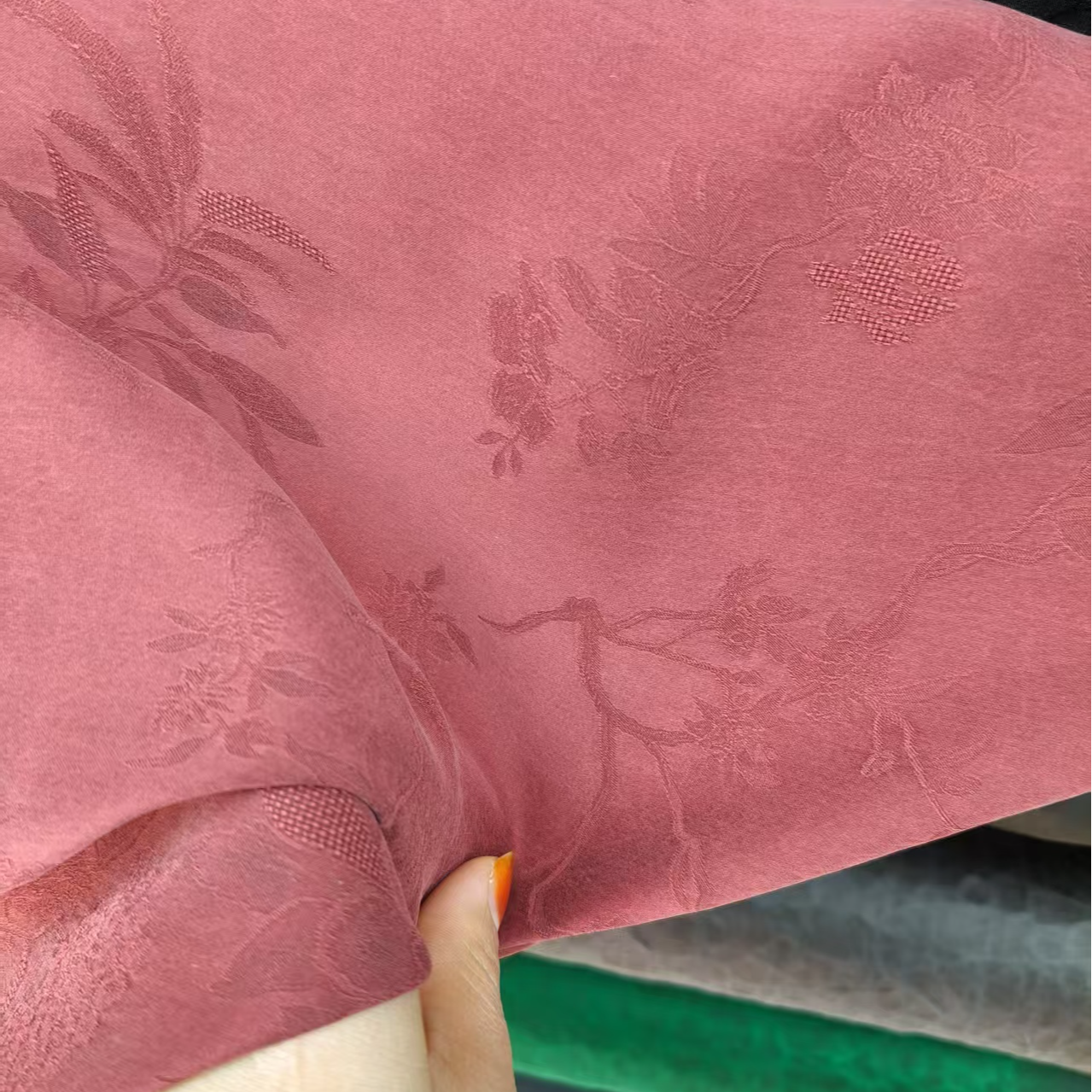 201-400真丝香云纱服装面料