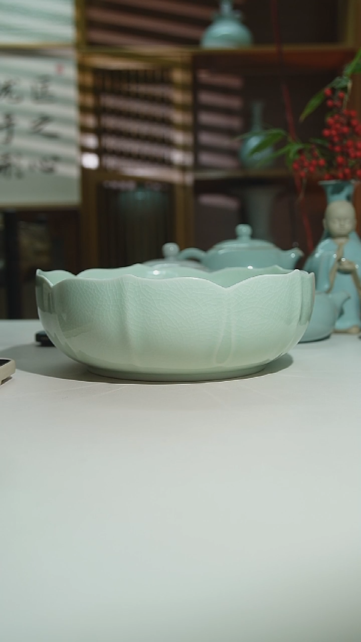 珑匠玉清茶洗二级