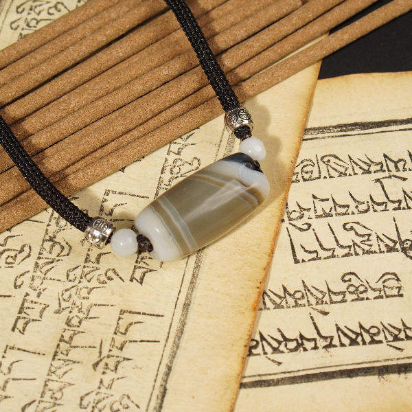 20世纪缠丝玛瑙珠/LBT520W/古玩老串/律宝堂