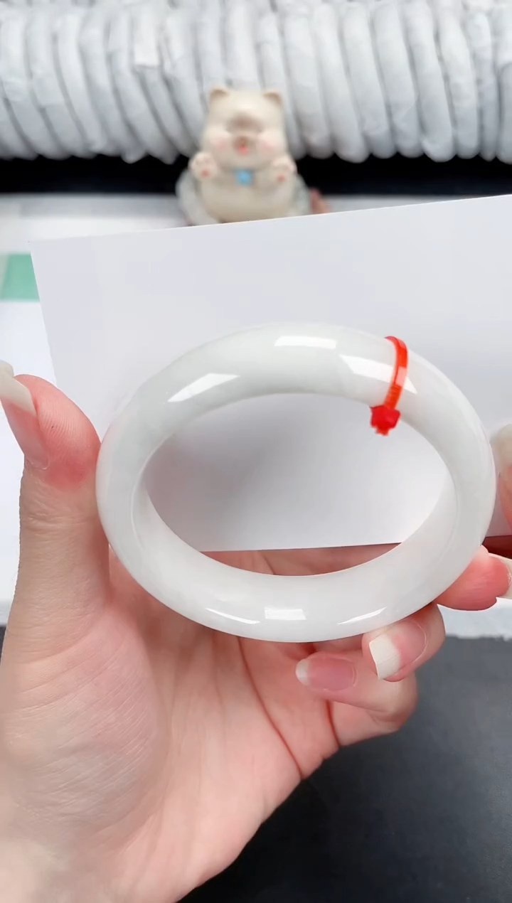 和田玉（白玉）手镯未镶嵌49-56.3