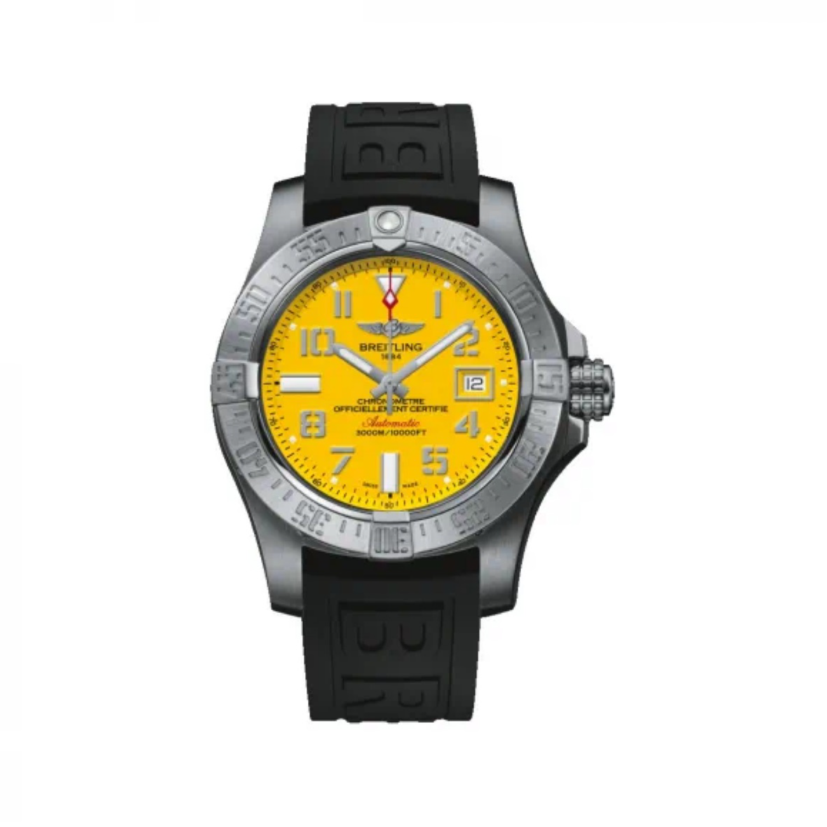 95新 BREITLING/百年灵 复仇者系列A17331101I1S1黄狼/全套19年/