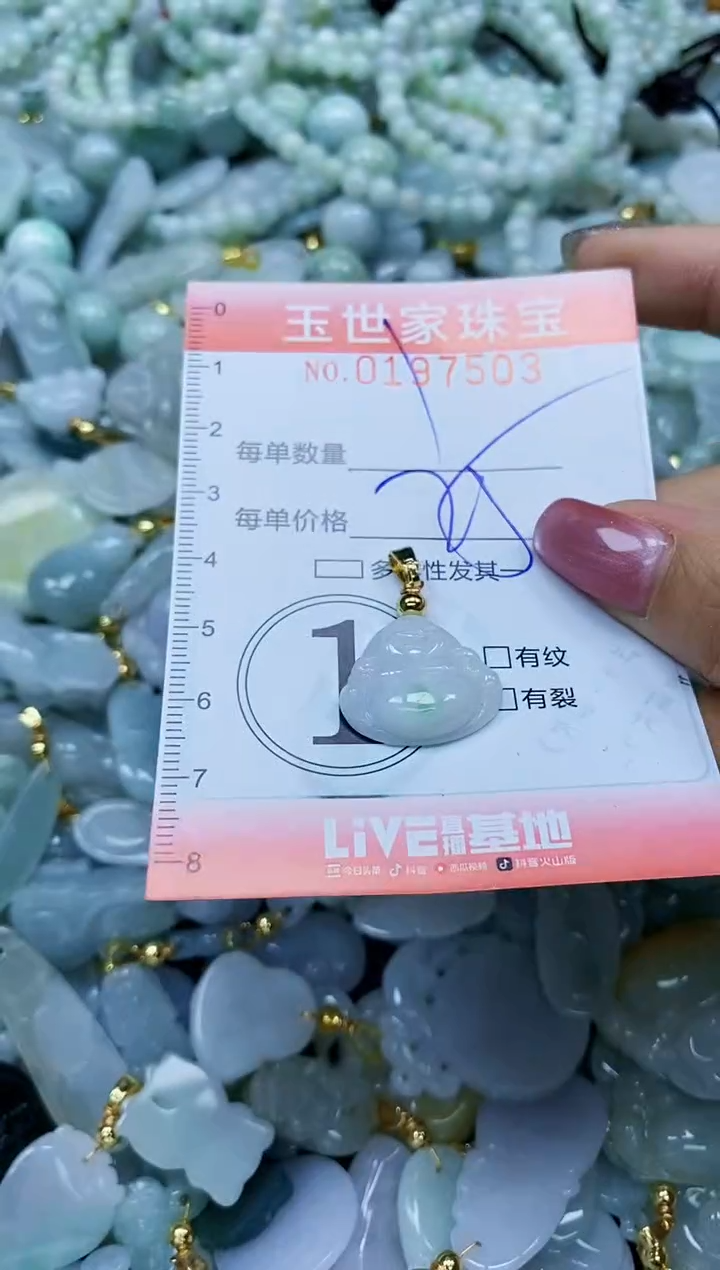 【闪购商品】翡翠颈饰未镶嵌闪购0197503