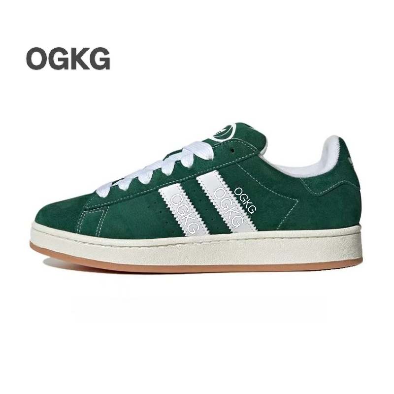 OG版面包鞋-莆田纯源三条杠男女情侣板鞋低帮增高经典校园黑白