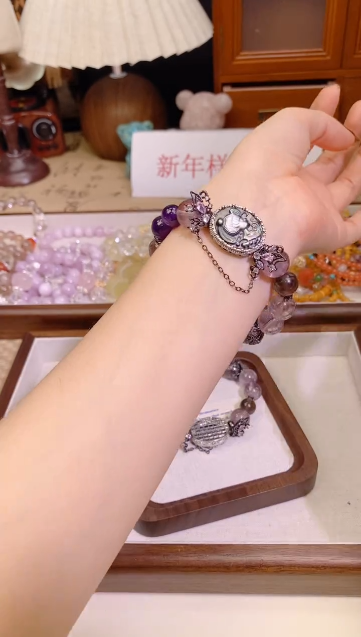 【闪购商品】紫晶手链未镶嵌1005手串