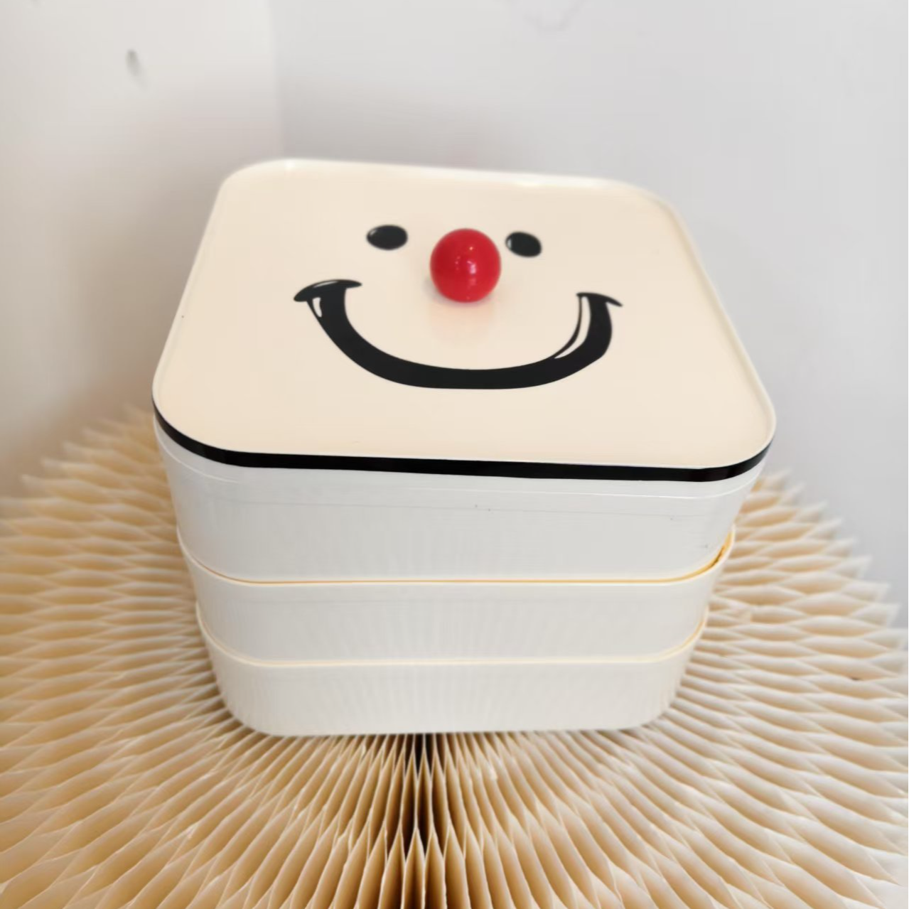 笑脸化妆收纳盒随机 RS