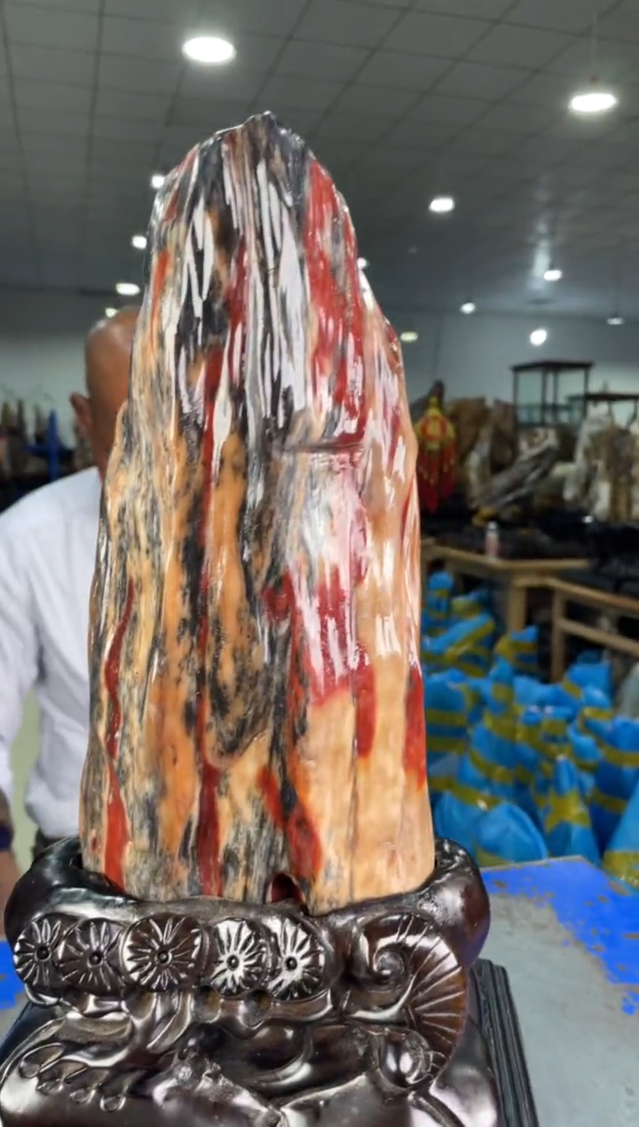 【闪购商品】硅化玉摆件未镶嵌34