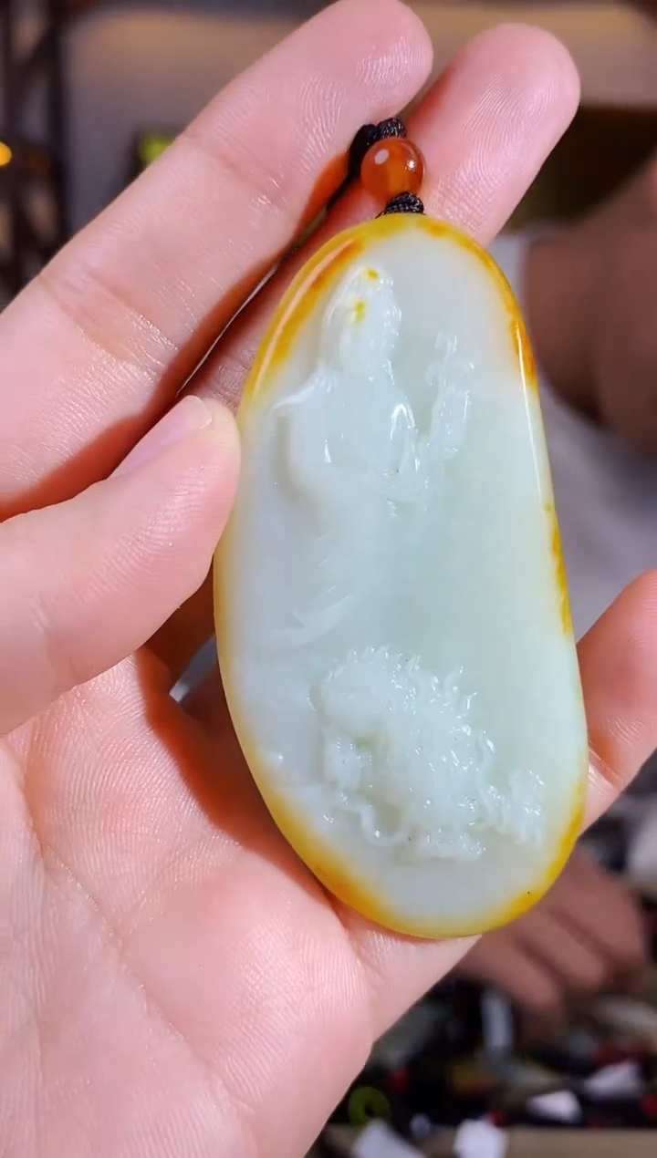 【闪购商品】和田玉颈饰未镶嵌1