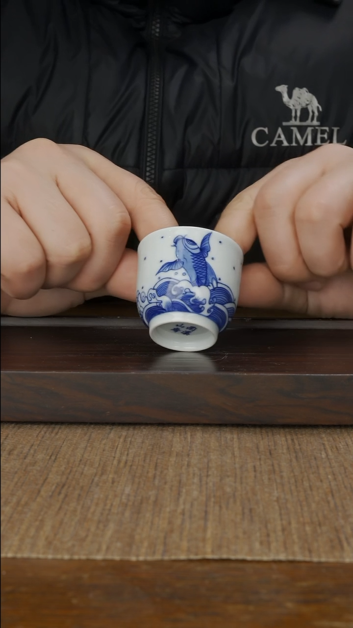 【闪购商品】摆件景德镇手工手绘茶具大器宛成