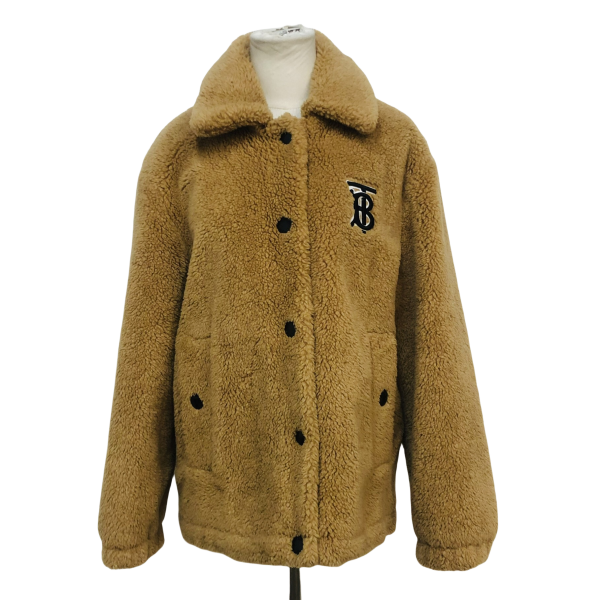 【1件8折】妃鱼/博柏利/丝缎、羊毛、亮片/外套/95新/z零二零三