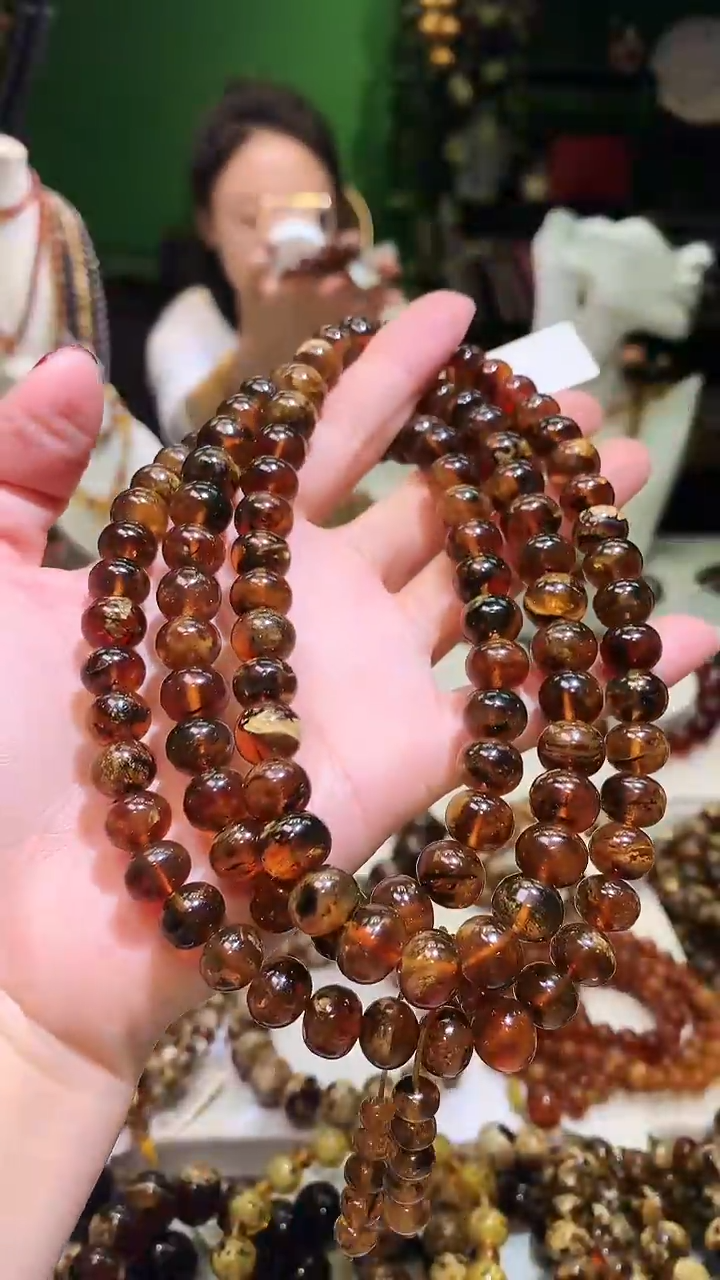 【闪购商品】琥珀裸石未镶嵌抚顺琥珀10＋花蜡108