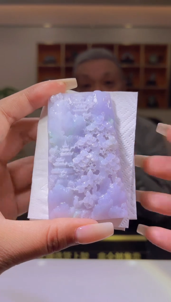 未镶嵌定制翡翠21/1123/L/山水