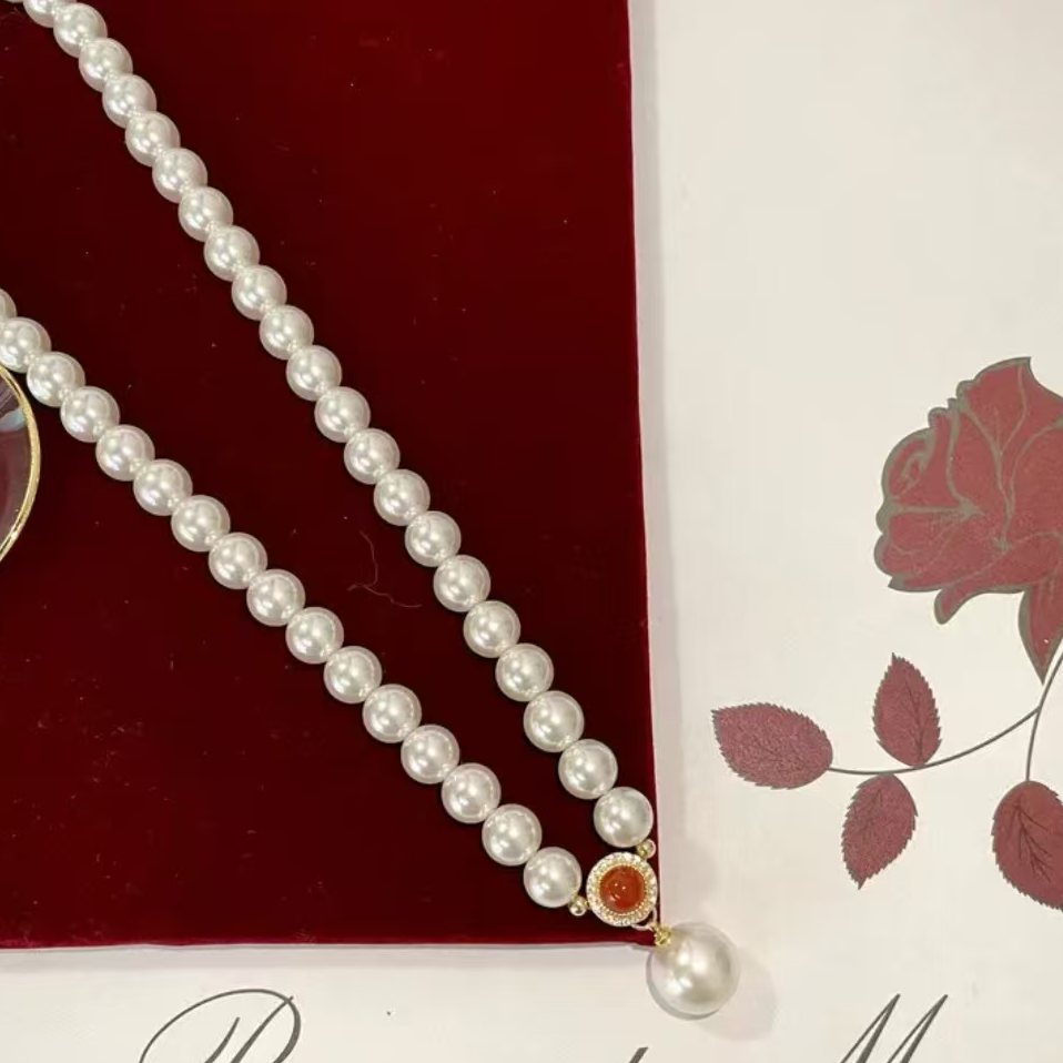 精品淡水珍珠项链【无礼盒】0037