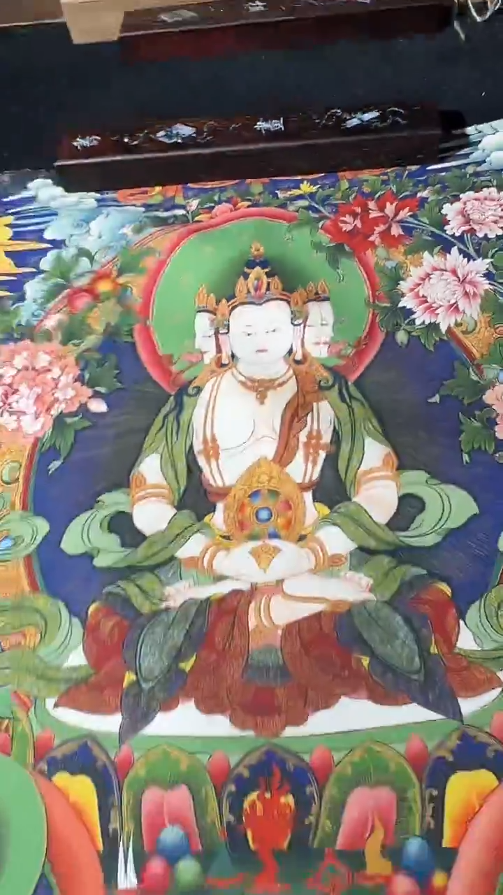 卷轴画藏式珍藏彩绘艺术馆120