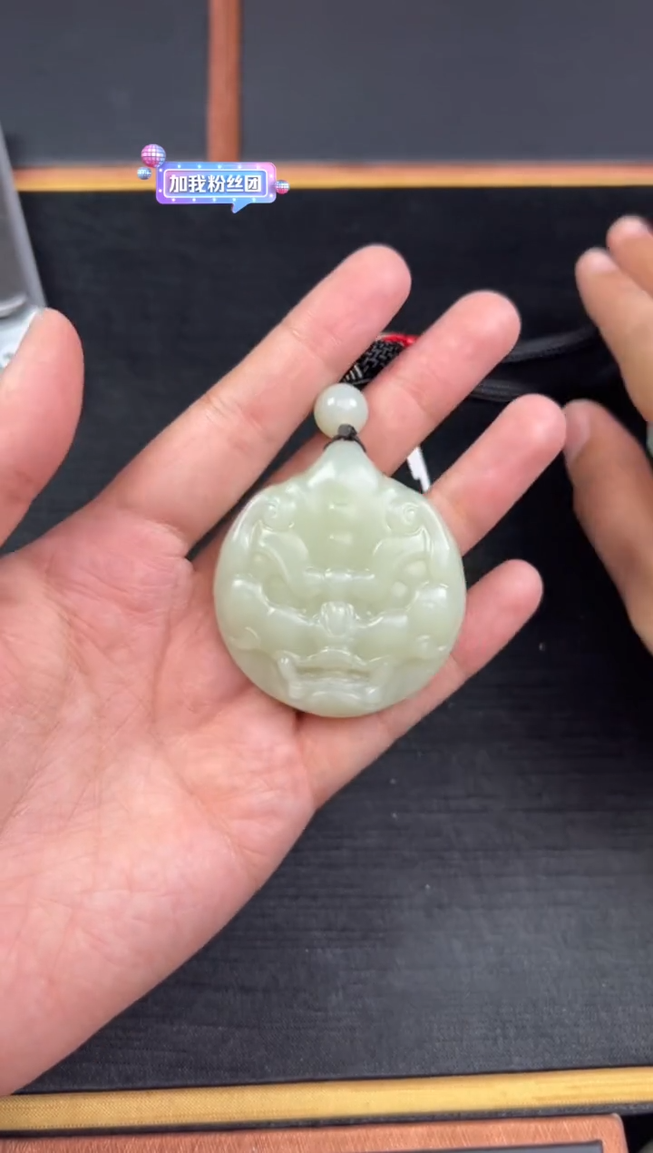 【闪购商品】和田玉把件未镶嵌且末微色差迪克兰二细