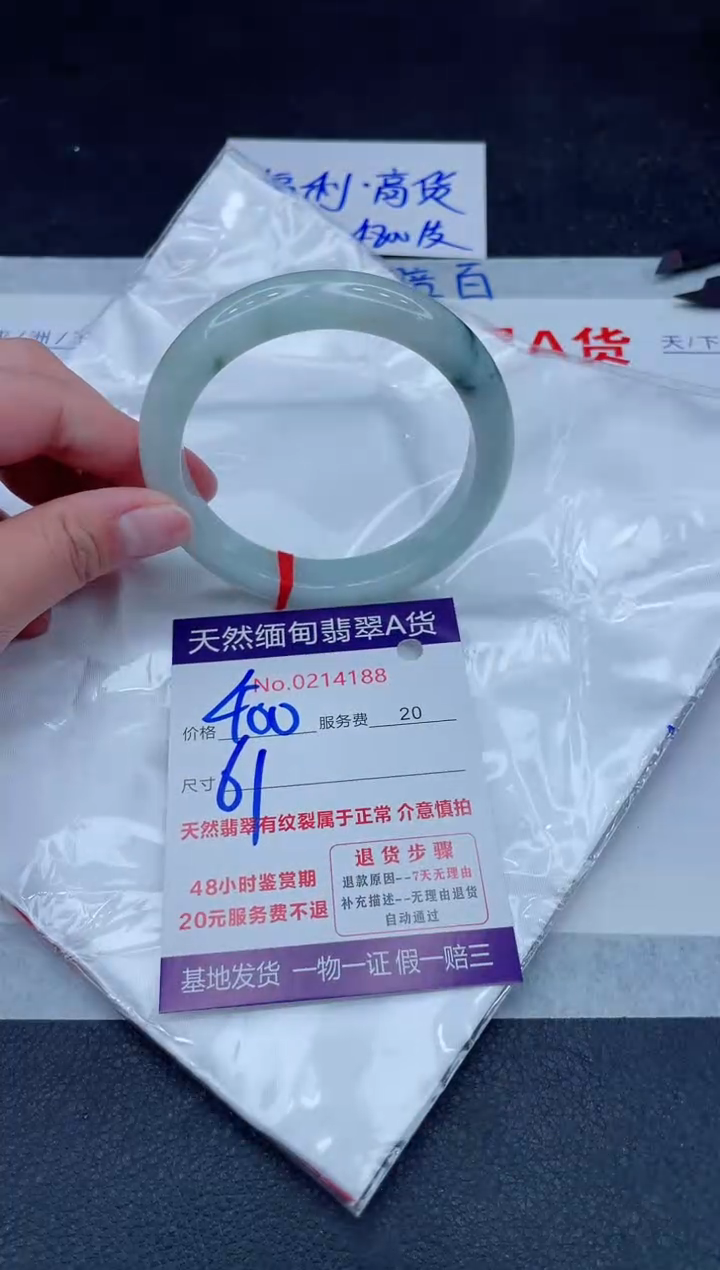 未镶嵌手镯翡翠400.000000