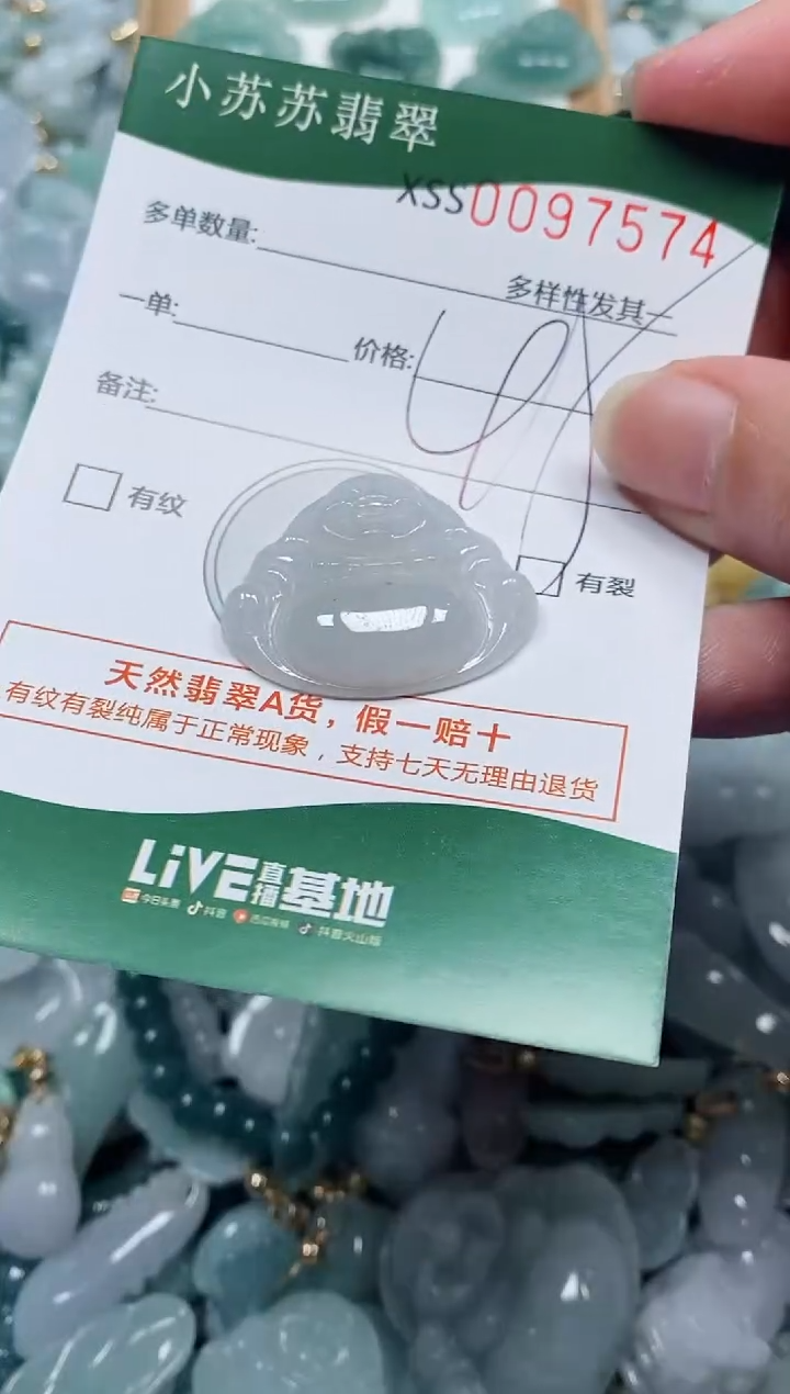 【闪购商品】翡翠颈饰未镶嵌闪购商品0097574