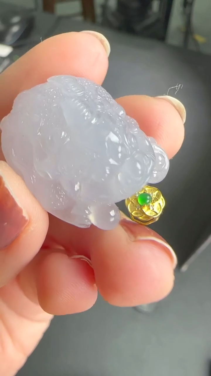 吊坠(不含链)未镶嵌翡翠JJD1223177多样性发一