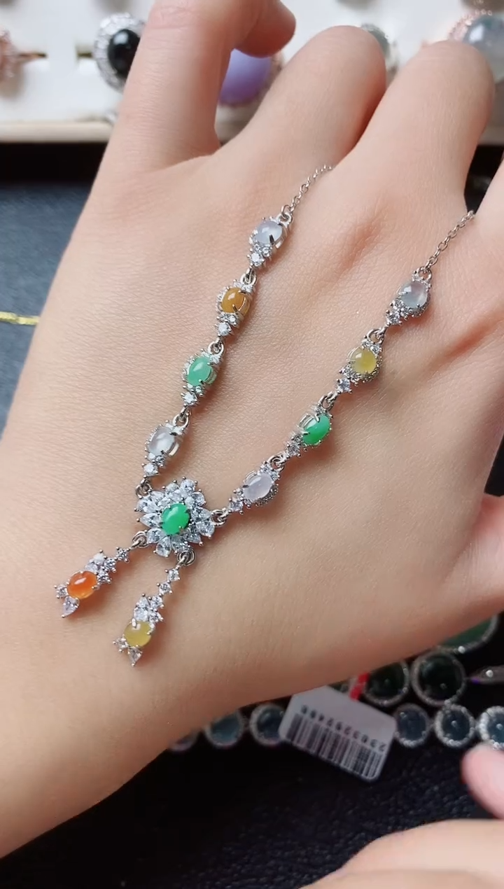 【闪购商品】翡翠戒指银S925镶嵌11111