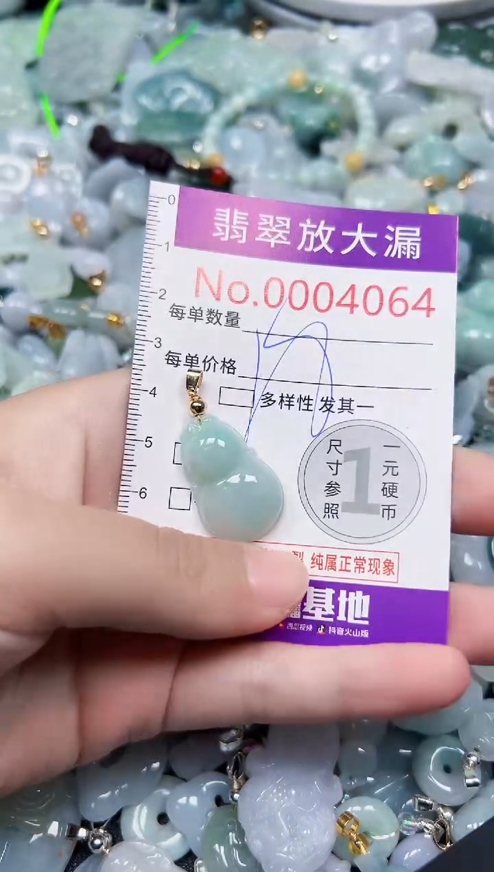 颈饰未镶嵌翡翠4064