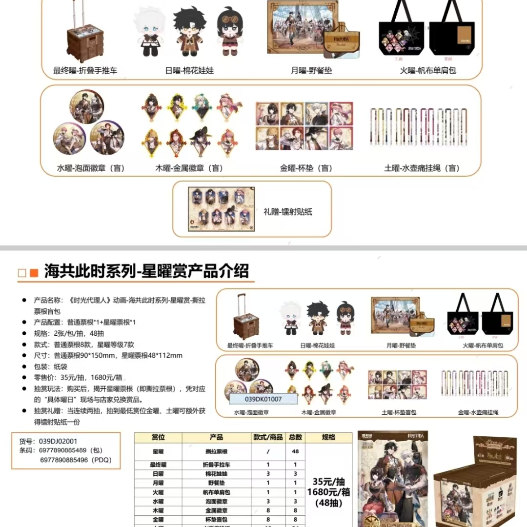 许愿 《时光代理人》动画-海共此时系列-星曜赏
