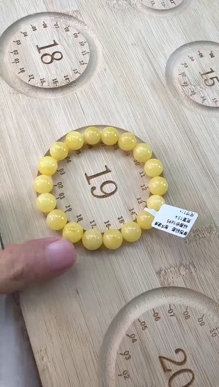 手串蜜蜡未镶嵌蜜蜡手串