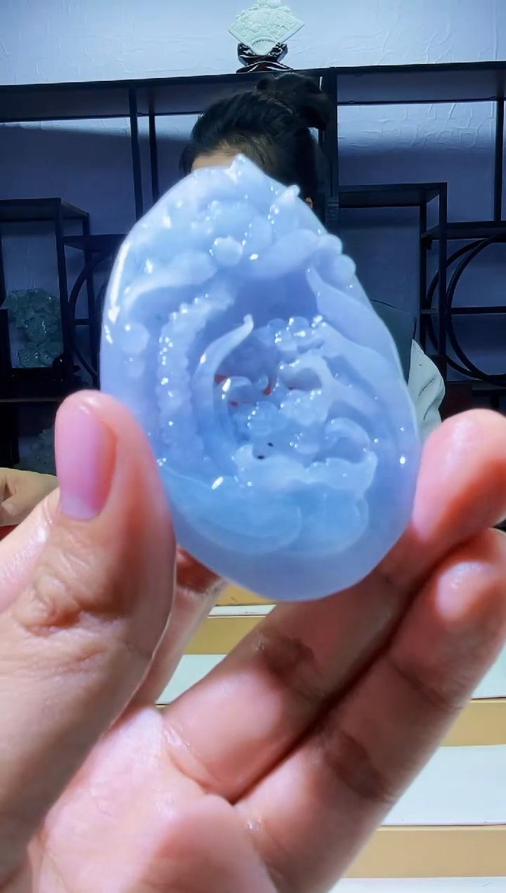 【闪购商品】定制翡翠未镶嵌毛货02020275 