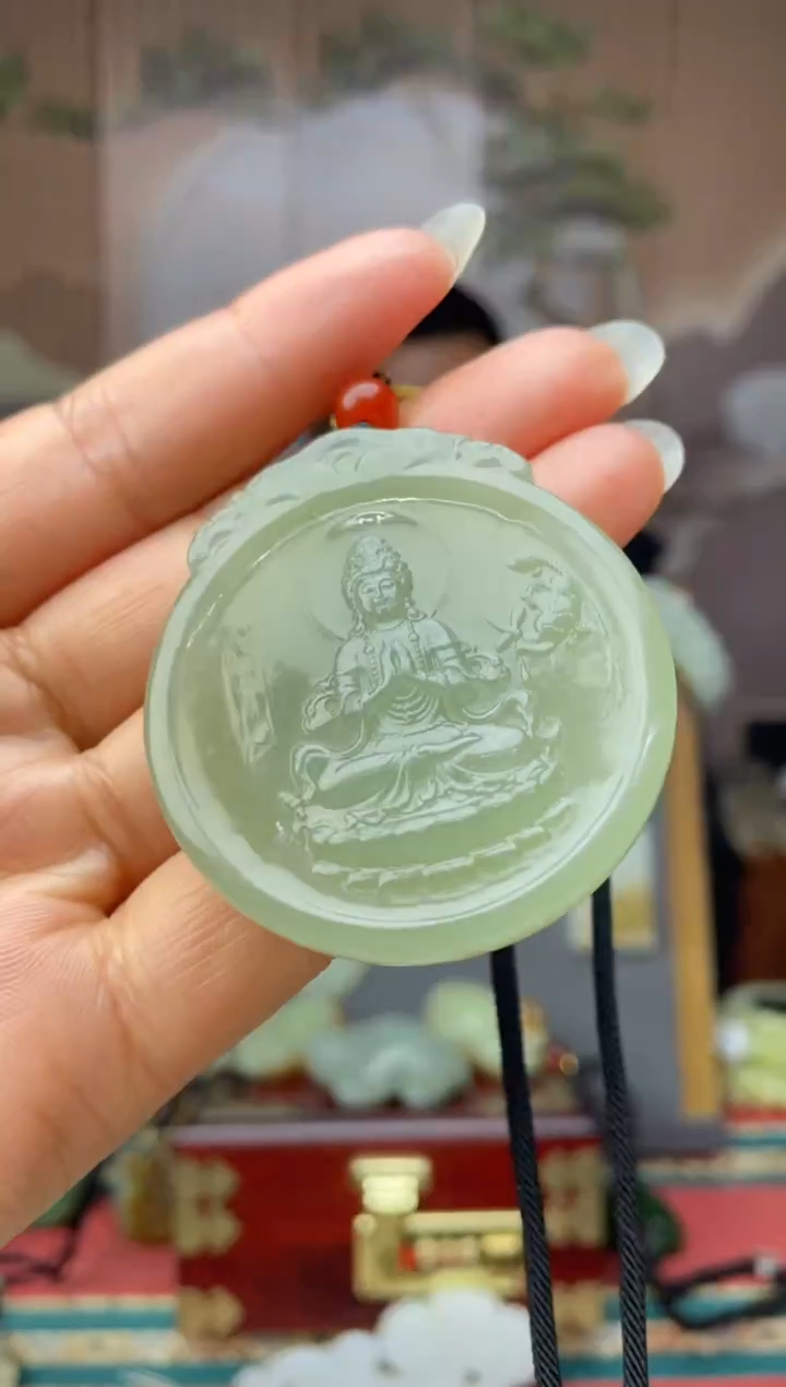 颈饰未镶嵌和田玉拍一发一