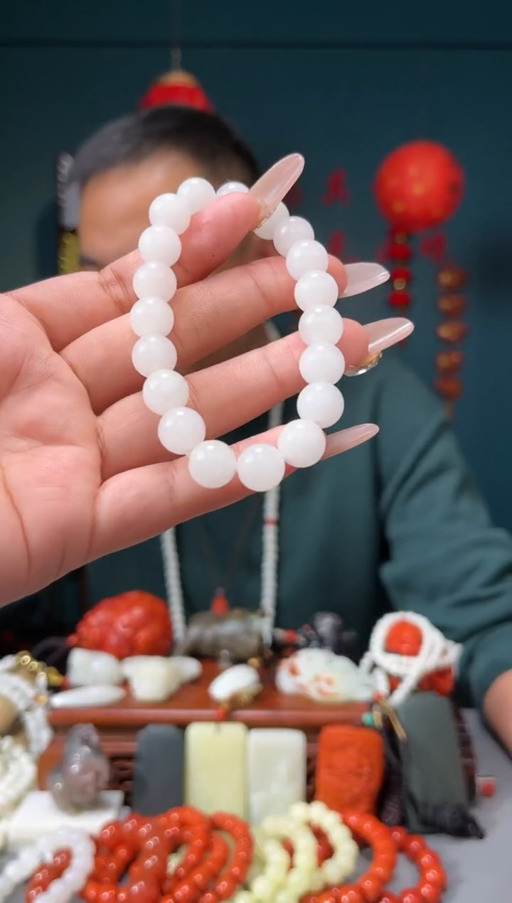 【闪购商品】和田玉手串未镶嵌手串/9+